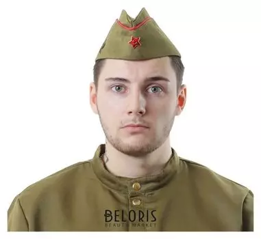 Пилотка военного для взрослых «Русская армия всех сильней»