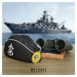 Пилотка взрослая «Морской волк», р-р. 56-58