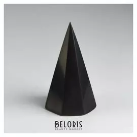 Пирамида из шунгита, восьмигранная, высокая, полированная, 7 см