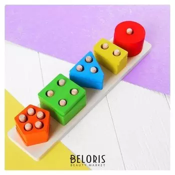 Пирамидка логическая Цвет и форма