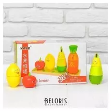 Пирамидка логическая Фрукты-овощи