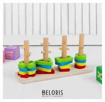 Пирамидка логическая "Ключики"