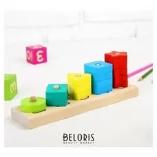 Пирамидка Счёты 5 видов фигур