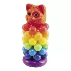 Пирамидка-звездочка "Кот"