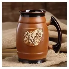 Пивной бокал "Бык", символ года 2021, 0.6 л