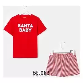 Пижама женская Kaftan "Santa Baby" р.52-54