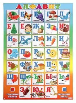 Плакат "Алфавит" А2