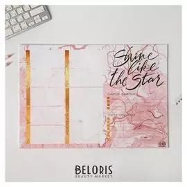 Планинг А3, 20 листов Shine like the star