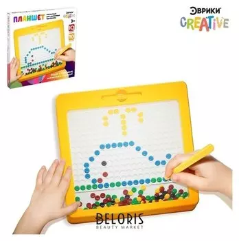 Планшет-мозаика магнитный для рисования Пуговки