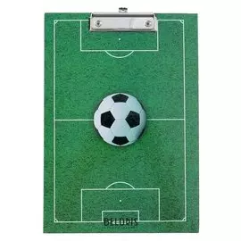 Планшет с зажимом А4, ламинированный картон канцбург «Футбол»