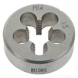 Плашка метрическая Tundra, М14 х 1.5 мм