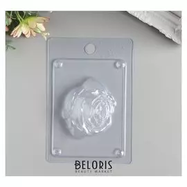 Пластиковая форма для мыла "Бутон розы"