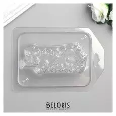 Пластиковая форма "Совет да любовь" 1,7х10 см