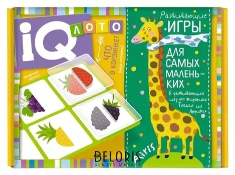 Пластиковое лото Что в корзинке? Найди половинку