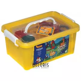 Пластилин на растительной основе JOVI, набор, "Зоопарк", 5 цветов, 20 предметов