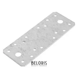 Пластина крепёжная Tundra, 140х55х2 мм, гоц, в упаковке 1 шт.