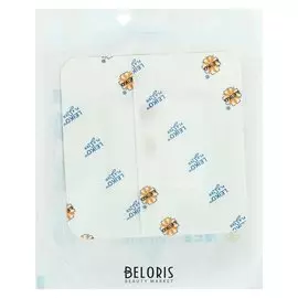 Пластырь-повязка "Leiko" фиксирующий медицинский PU гипоаллергенный 10см х 10см