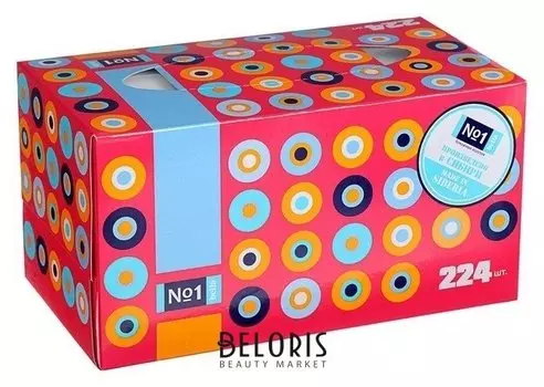 Платочки бумажные Bella: универсальные Bella №1 по 224 шт.