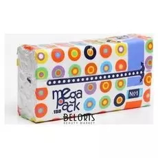 Платочки бумажные универсальные двухслойные №1 марки "Bella №1" по 150 шт.(Mega Pack) (be-04