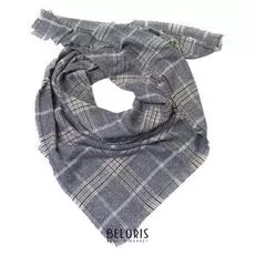 Платок женский, цвет серый, размер 130х130 см