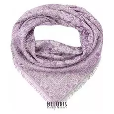 Платок женский, цвет сиреневый, размер 100х100 см