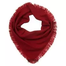 Платок женский шерстяной, цвет красный, размер 75х75 см