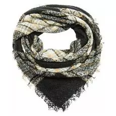 Платок женский шерстяной # Sh1940_05 цвет чёрный, р-р 140x140