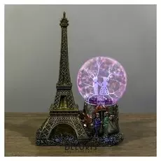 Плазменный шар "Эйфелева башня" 10х18х27 см