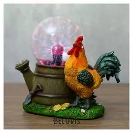 Плазменный шар "Летний день" 19х9,5х18 см