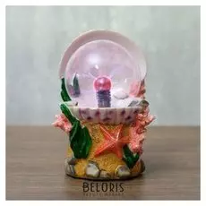 Плазменный шар "Морское дно" 19х9,5х18 см