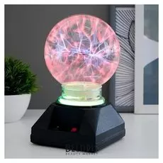 Плазменный шар "Светлая бабочка"