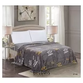 Плед 200х220 см, велсофт