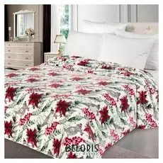 Плед «Аделис» дизайн малиновка 180х200см