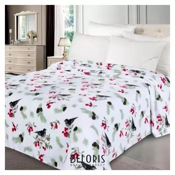 Плед «Аделис» дизайн музыка леса 180х200см