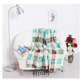 Плед Casa Conforte бостон диз. 074 130х170см, флис 180г/м пэ100%