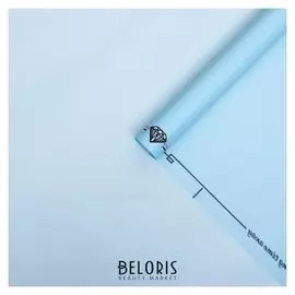 Пленка для цветов "Бриллианты", светло-голубой, 0,58 х 10м