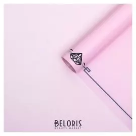 Пленка для цветов "Бриллианты", светло-розовый, 0,58 х 10м