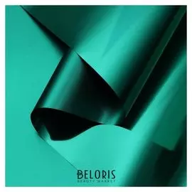 Пленка для цветов "Глянец", зеленый, 58 см х 5 м