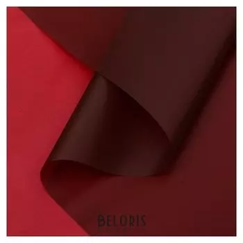 Пленка для цветов матовая «Велюр», тёмный шоколад, 0,5 х 10 м