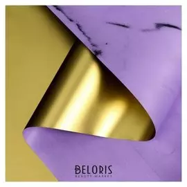 Пленка для цветов "Мрамор" фиолетовый, 58 см х 5 м