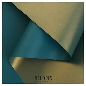 Пленка для цветов перламутровая «Бархат», тёмно-зелёный, 0,5 х 10 м