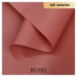 Пленка для цветов "Ярко матовая", румяна розовый, 58 см х 5 м 65 микрон