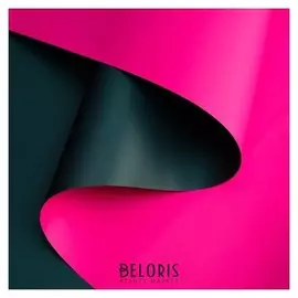 Пленка матовая, двухсторонняя, фуксия-изумруд, 0,5 х 10 м