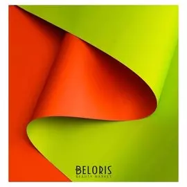 Пленка матовая, двухсторонняя, красный-зелёный, 0,5 х 10 м