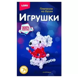 Плетение из бусин "Мышка"