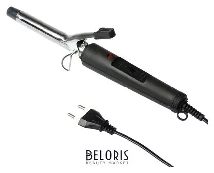 Плойка для волос Lf-22, D=16 мм, алюминиевое покрытие, черная