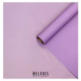 Плёнка двухсторонняя "Зеркальная сторона" сиреневый, 0,58 х 10 м