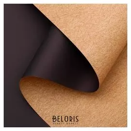 Плёнка матовая двухсторонняя "Пробковый цвет" графит, 0,58 х 10 м