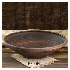 Пловница "Гончарная" красная глина, 4 л