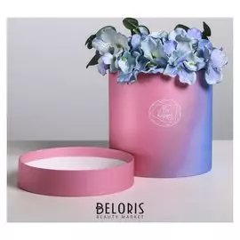 Подарочная коробка круглая «Пантон 08», 15 × 15 см